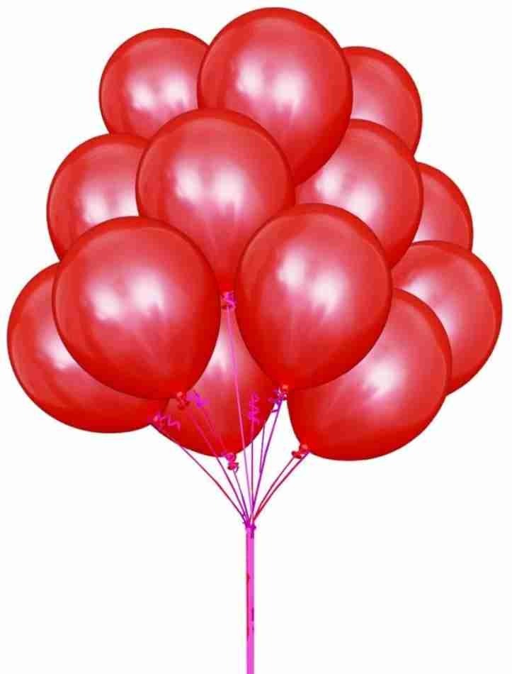 Red Metallic  Balloon (50pcs)