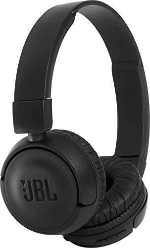 JBL T460BT by Harman, Wireless On Ear Headphones with Mic, Pure Bass, Portable, Lightweight & Flat Foldable, Voice Assistant Support for Mobiles (Black)