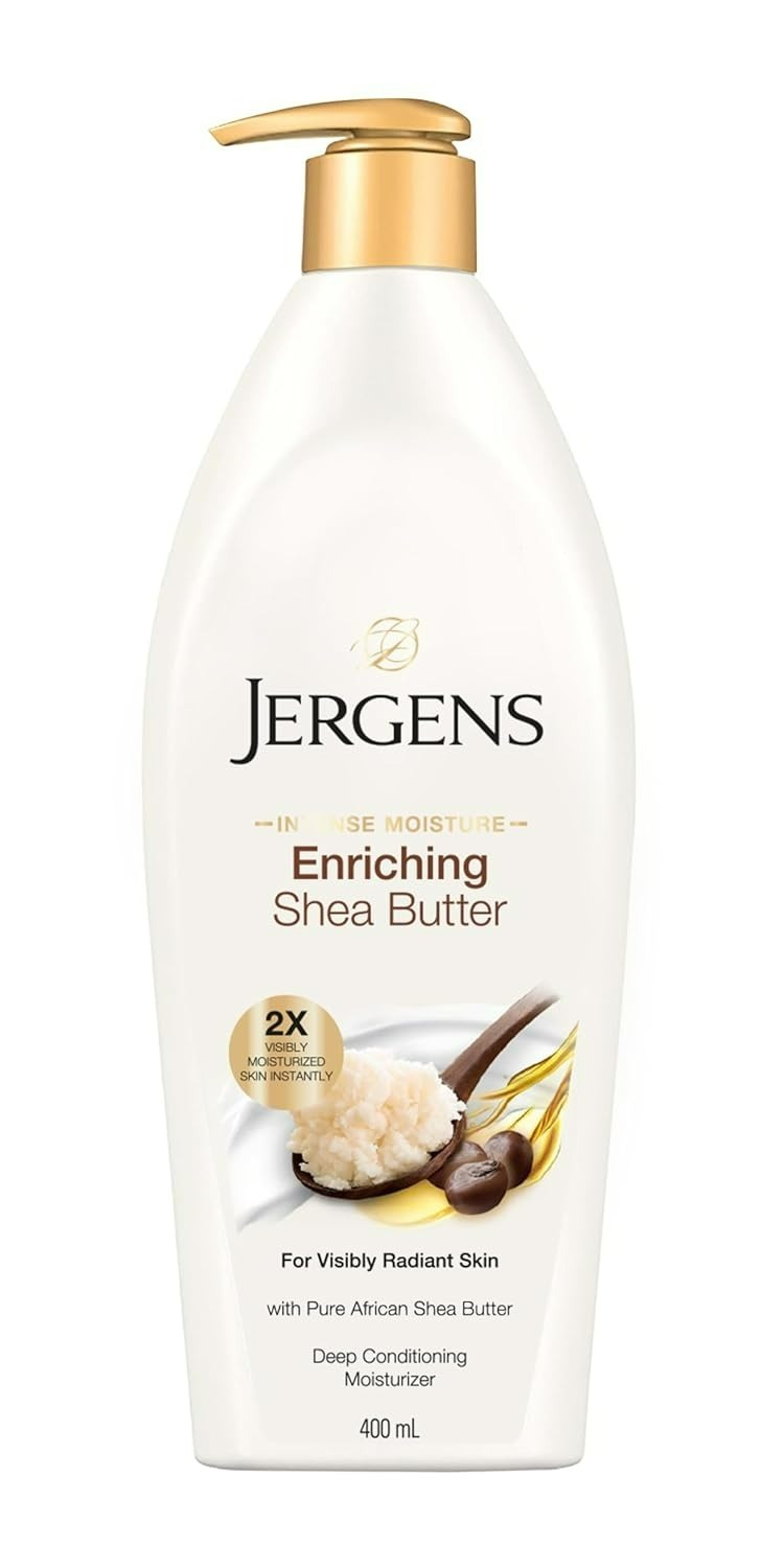 Jergens Shea Butter Lotion - 400 ml | Deep Nourishment & Radiant Skin