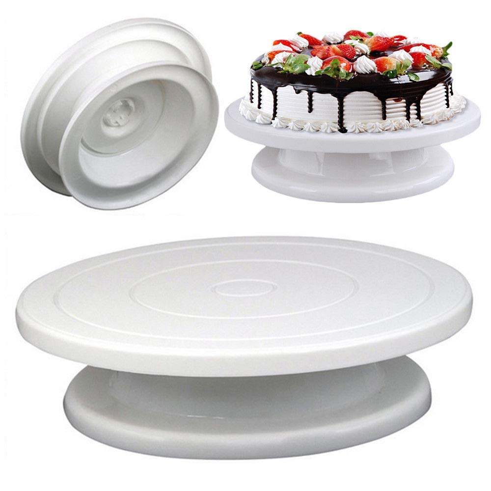 Greenstone Smooth Rotating Metal Cake Turntable Kitchen Tool Set Price in  India - Buy Greenstone Smooth Rotating Metal Cake Turntable Kitchen Tool  Set online at