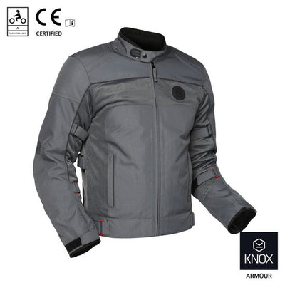 Royal Enfield Men's Explorer V3 Riding Jacket (Grey) - L