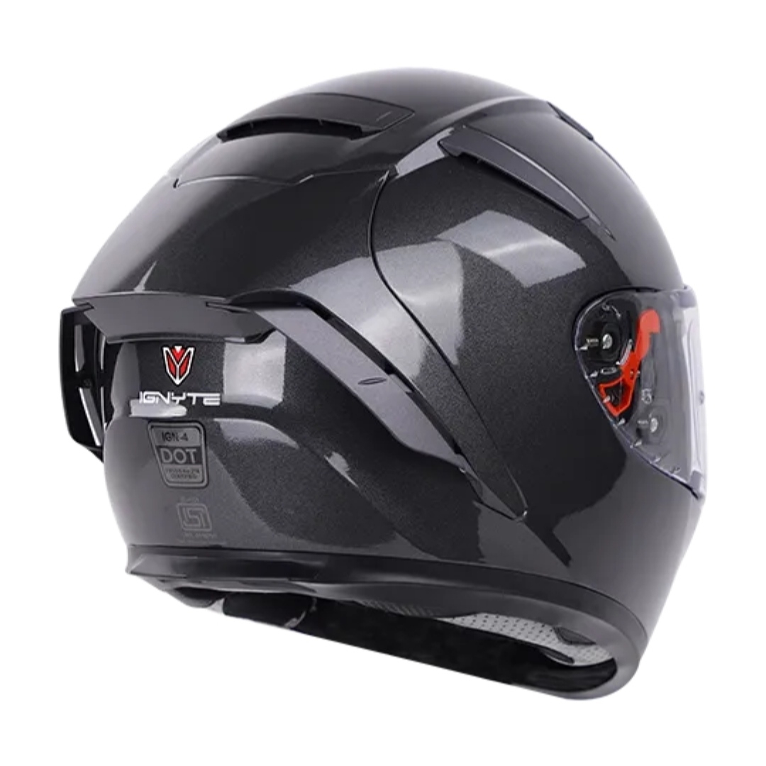 Ignyte IGNYTE IGN-4 Axis Gloss Grey Helmet - L