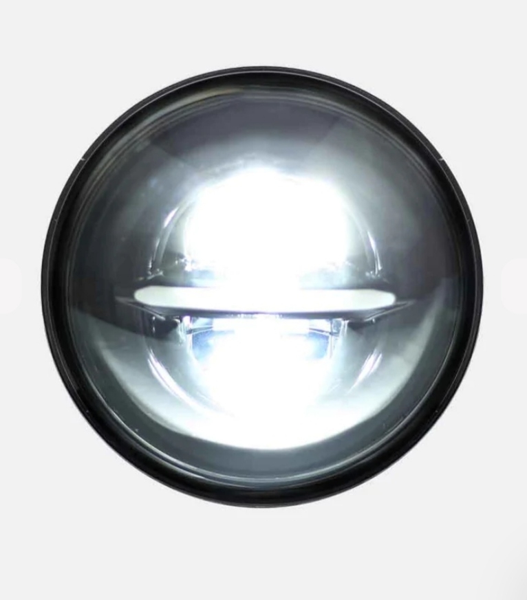 HJG 7 Inch MINUS LED Headlight With Centre Park Light