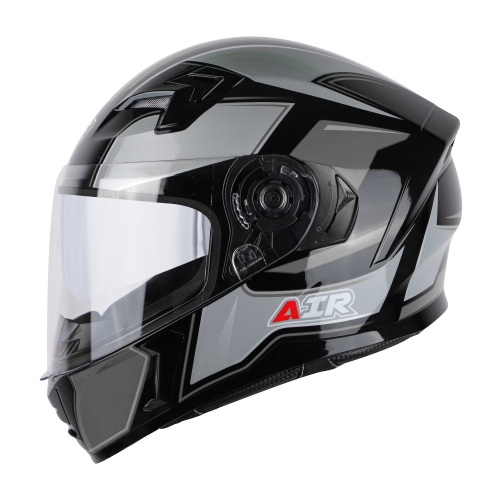 Steelbird SBA-21 AIR Carbon Glossy Black with Grey (with Inner Sun Shield) - M