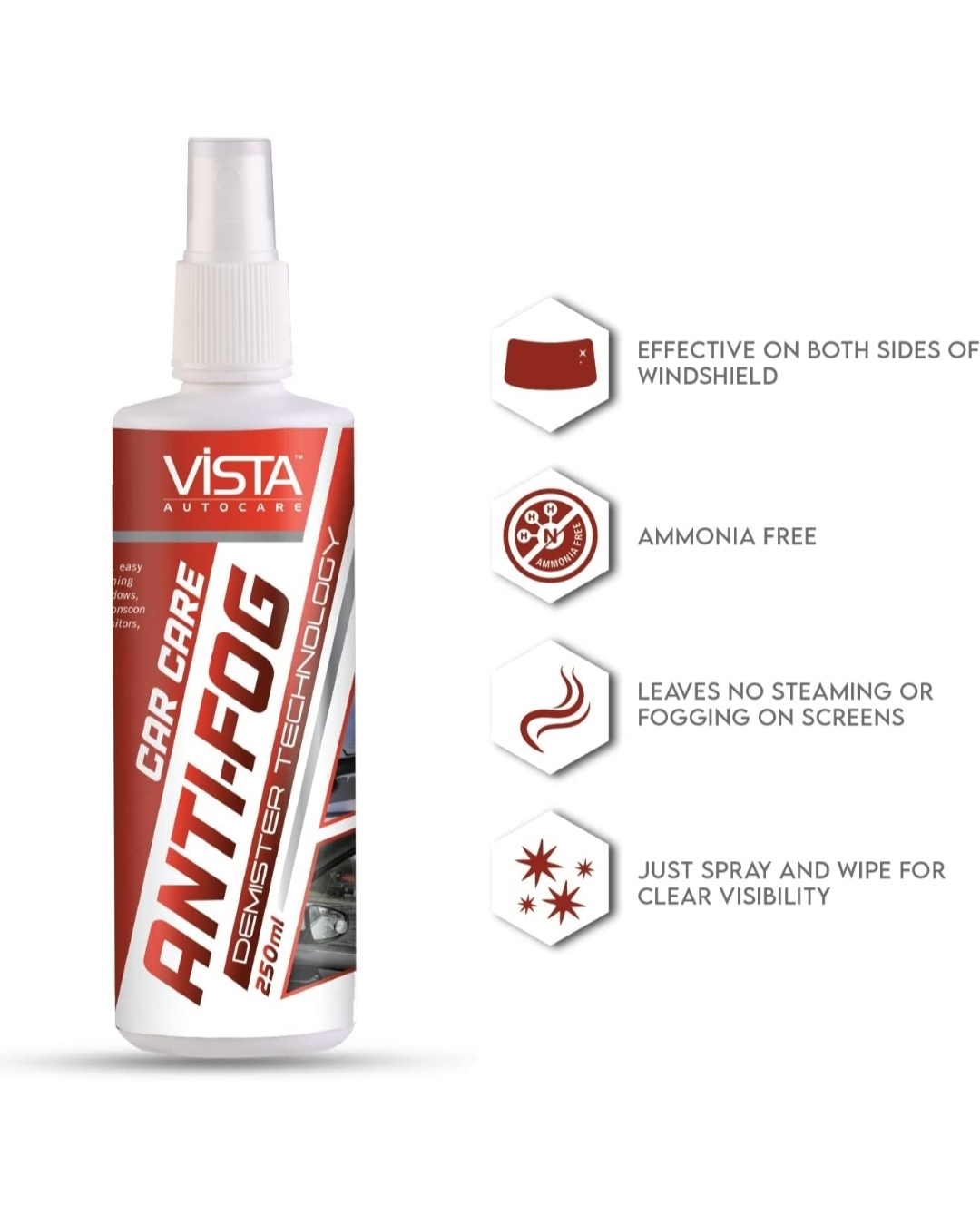 Vista Anti-Fog Demister (250ml)