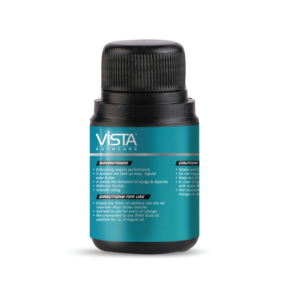 Vista ACTIV+ Engine Oil Additive 50ml