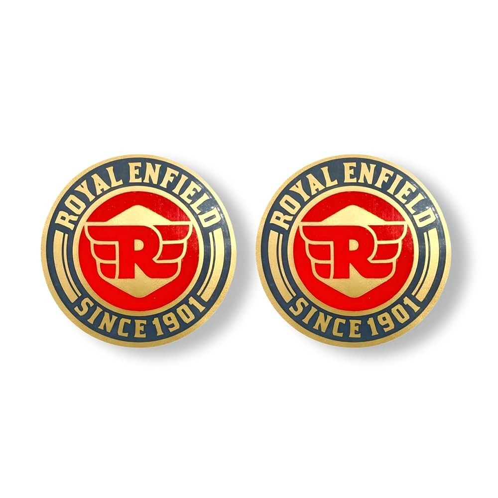 Key Sticker for Royal Enfield UCE Model Keys Classic 350 Standard Electra (Set of 2)