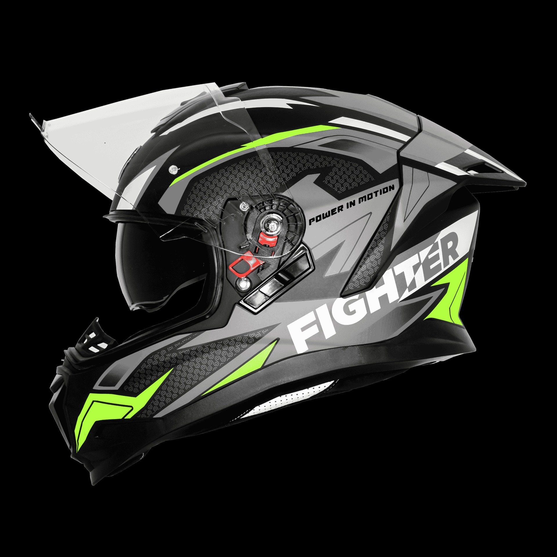 SBH-57 ISS Fighter F7 Glossy Black/ Grey 