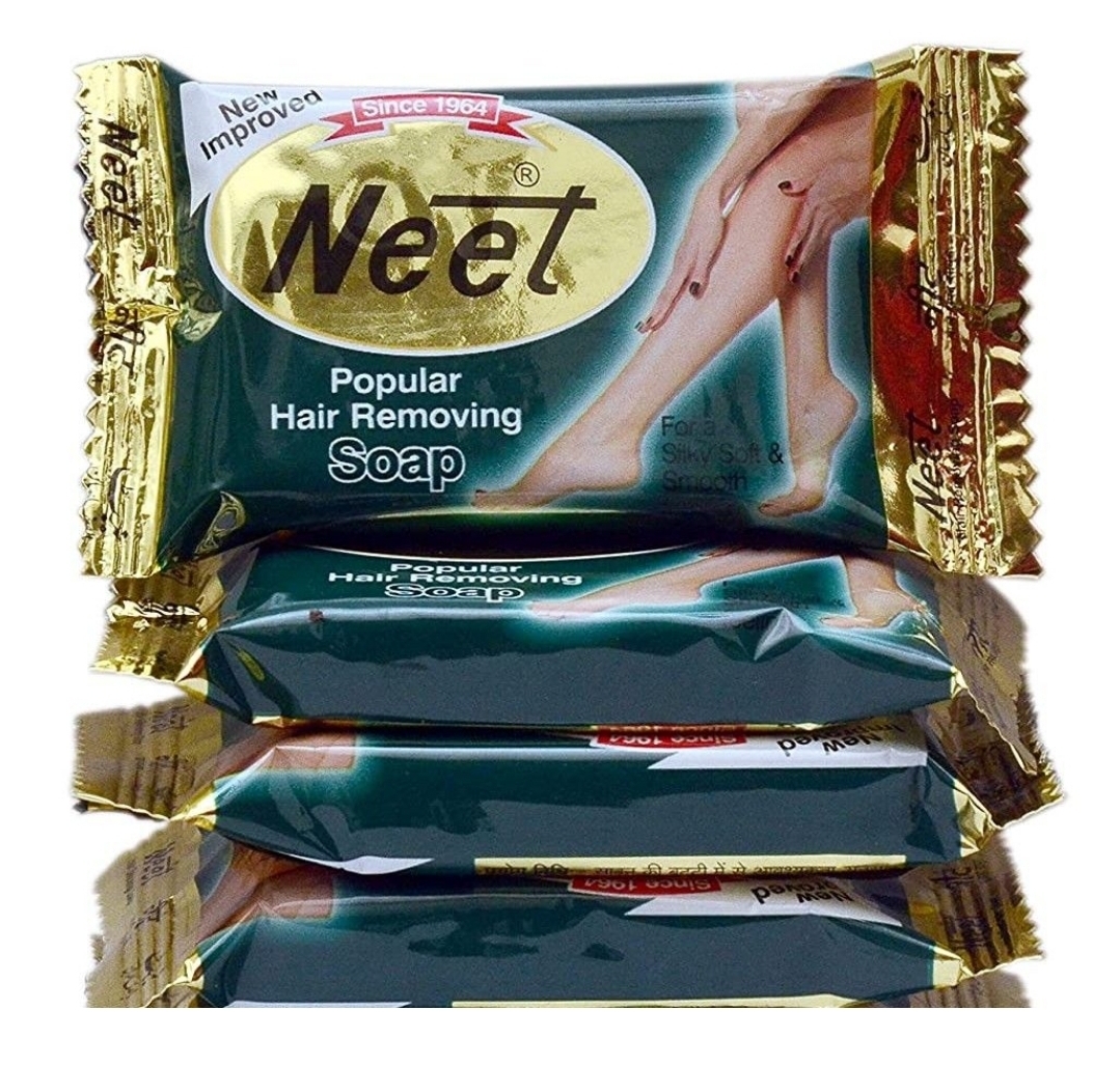 Neet Popular Hair Removing Soap All type Of skin  Enriched With Natural  Glow  Pack Of 5  Amazonin Health  Personal Care