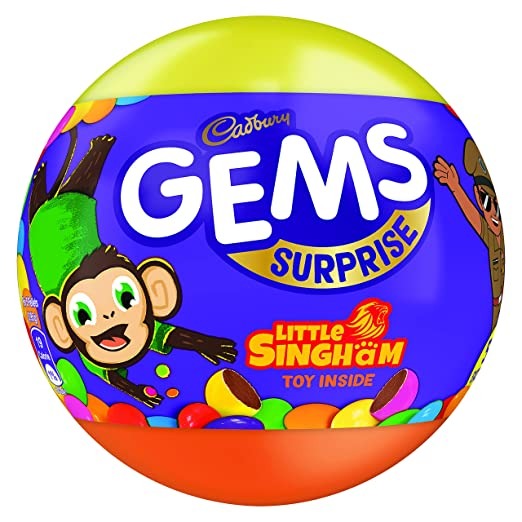 Cadbury Gems Surprise - Ball : 15.8 gms