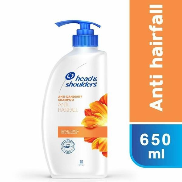 Head & shoulders Anti-Dandruff Shampoo - Anti Hairfall, 650 ml