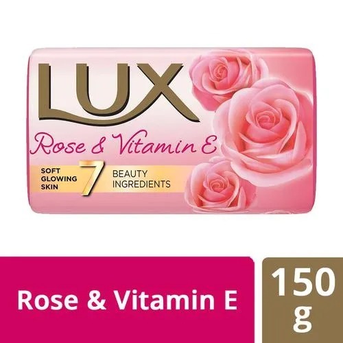 Lux Rose & Vitamin E Soap Bar, 150 Gms