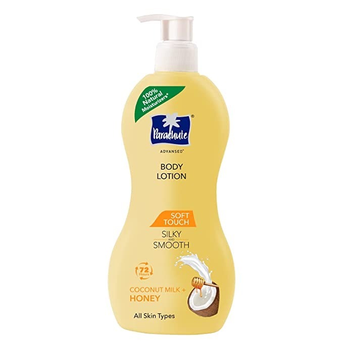 Parachute Advansed Soft Touch Body Lotion for Women & Men, All Skin types, 400ml 