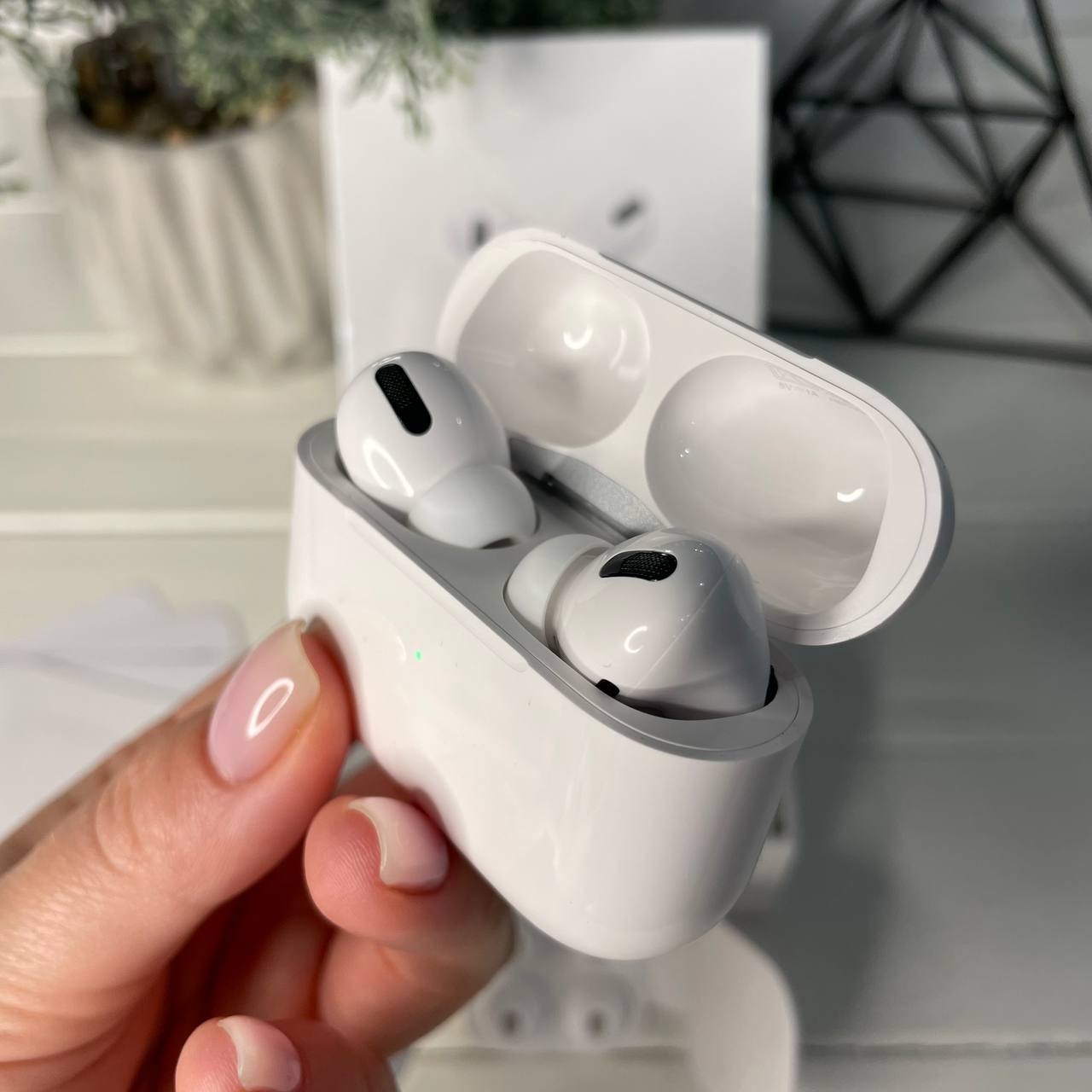 Air Pods Pro Premium Quality With Active Noise Cancellation With High Quality Silicon Case - Without Silicon Case, 1 Month Replacement Warranty