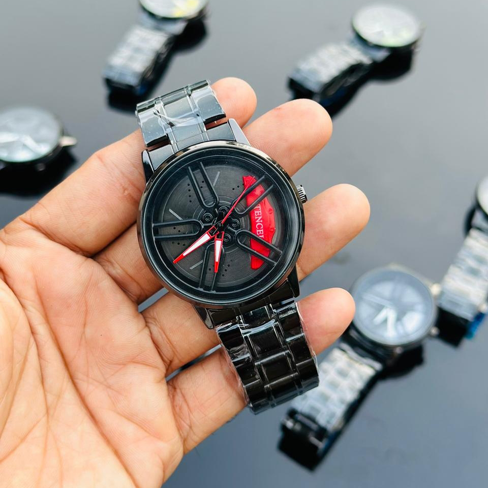 iCyber Car Wheel Watch, Stainless Steel Rim Watch Bangladesh | Ubuy