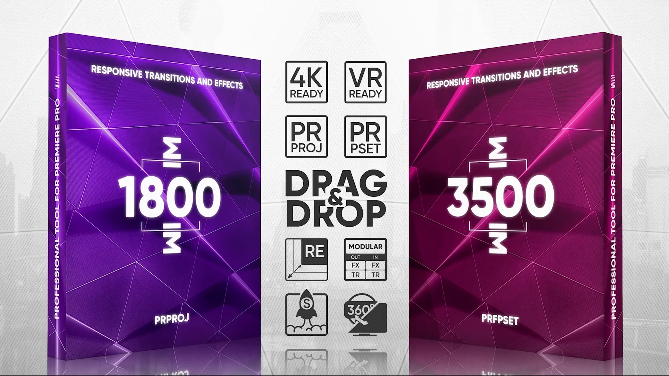  5200+ Transitions Presets Pack For Premiere Pro