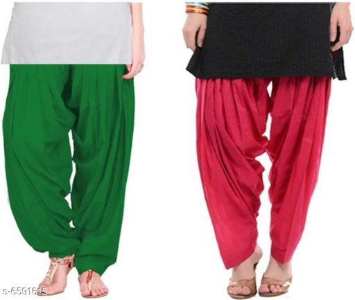 Women Patiala Salwar Pant combo of 2