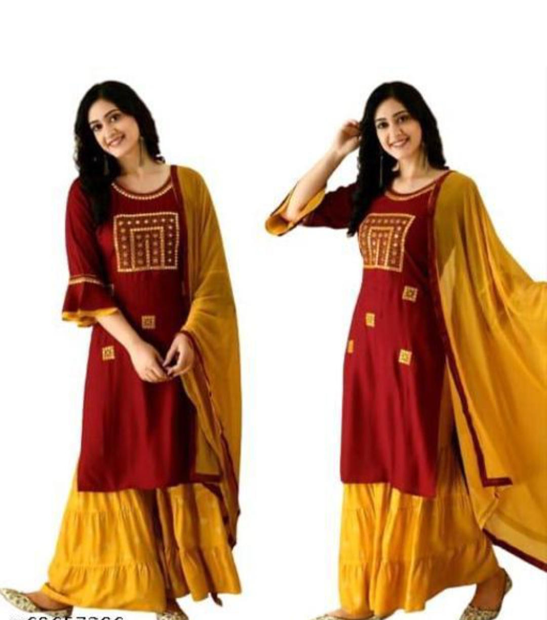 Women Sharara Dupatta  Sets