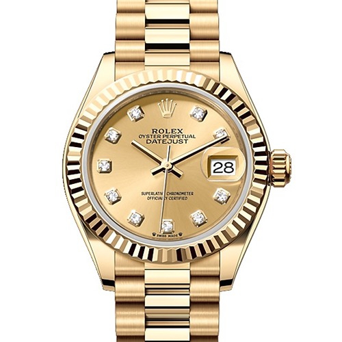 Luxury Watch Datejust Full Gold Men (Refurbished