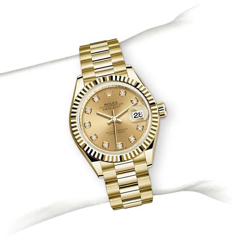 Luxury Watch Datejust Full Gold Men (Refurbished