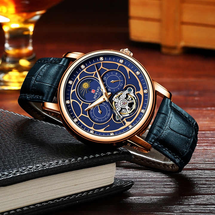 ORIGINAL REWARD  AUTOMATIC Watch  - Navy Blue