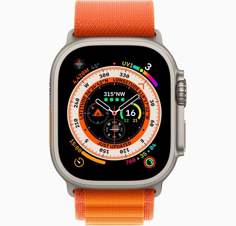 APPLE WATCH ULTRA 49MM*🔥🔥 - Yellow Orange