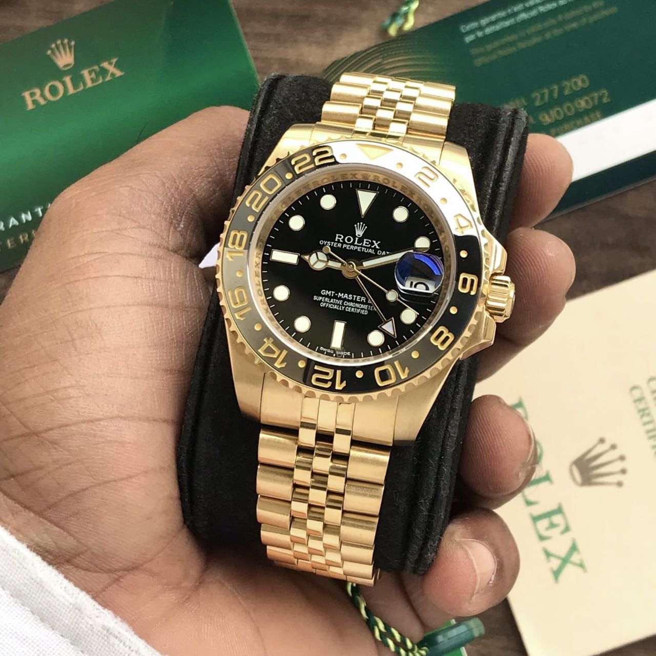 Rolex GMT Master 2 Back again with a latest Upgrade, 2023 ever rose edition - Gold