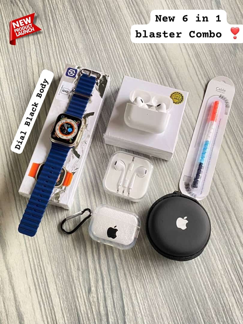 APPLE WATCH ULTRA AND AIRPODS PRO 2 TWS COMBO*  - Yellow Orange