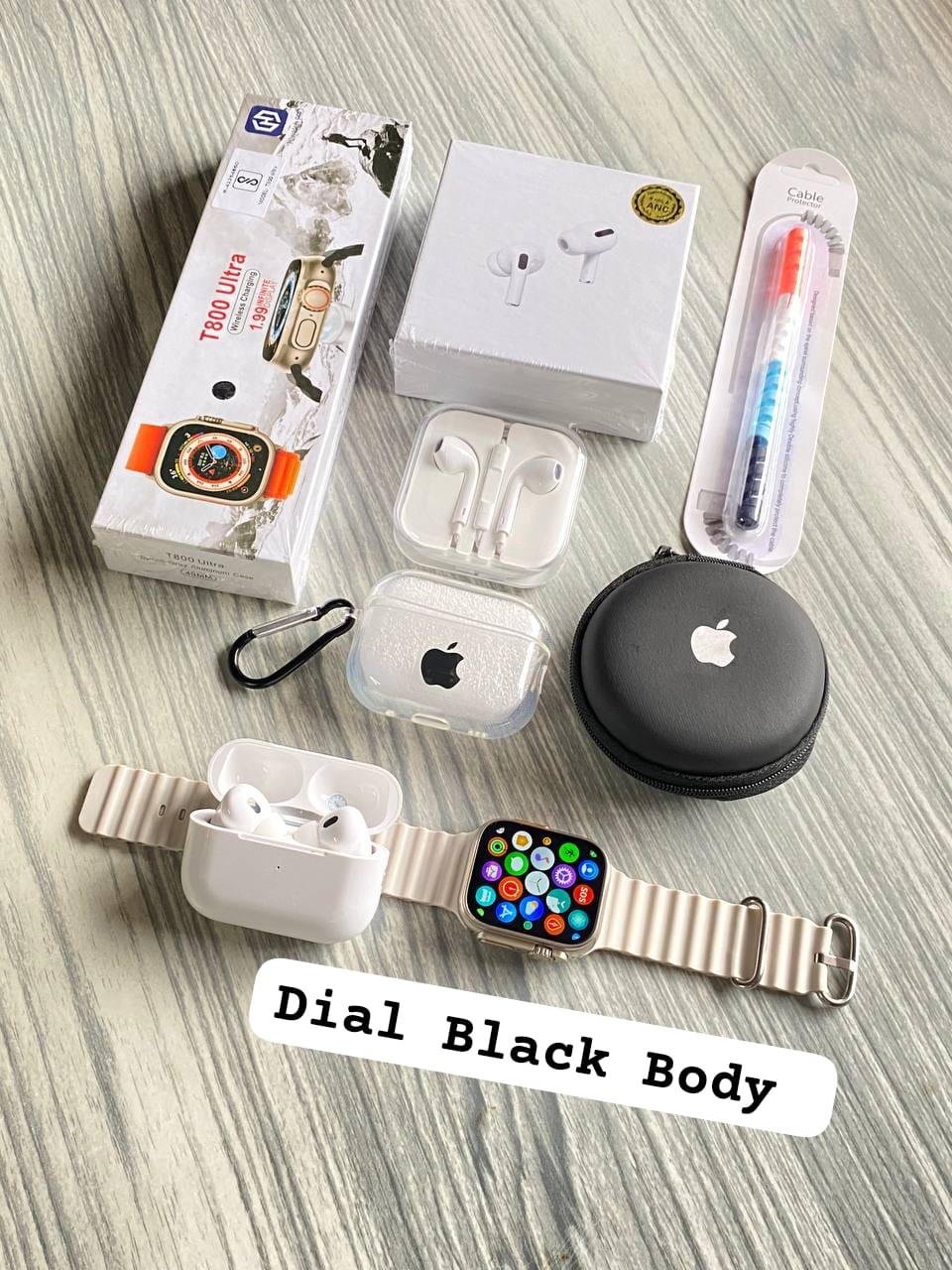 APPLE WATCH ULTRA AND AIRPODS PRO 2 TWS COMBO*  - Black