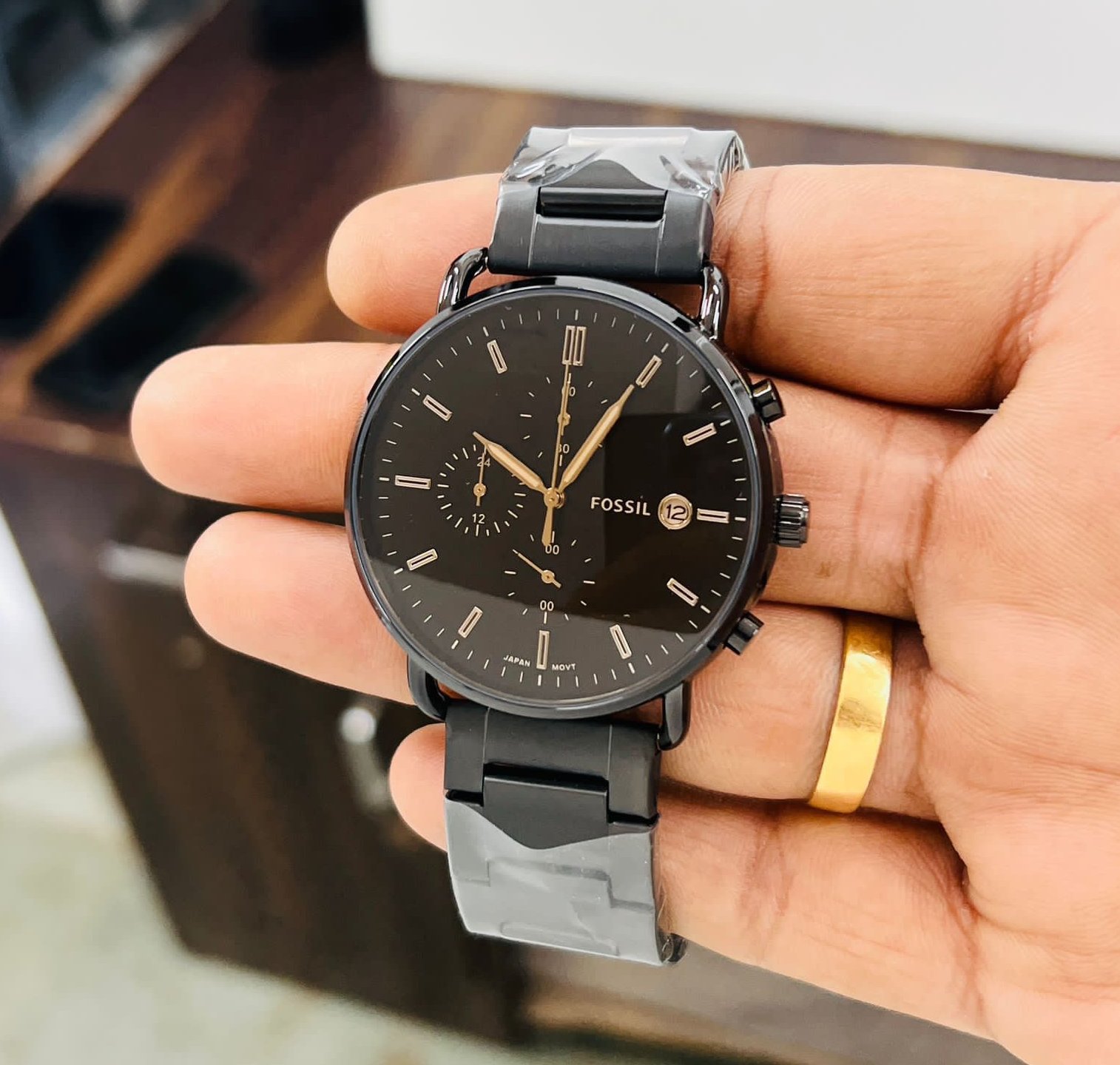 Fossil Watch  - Black