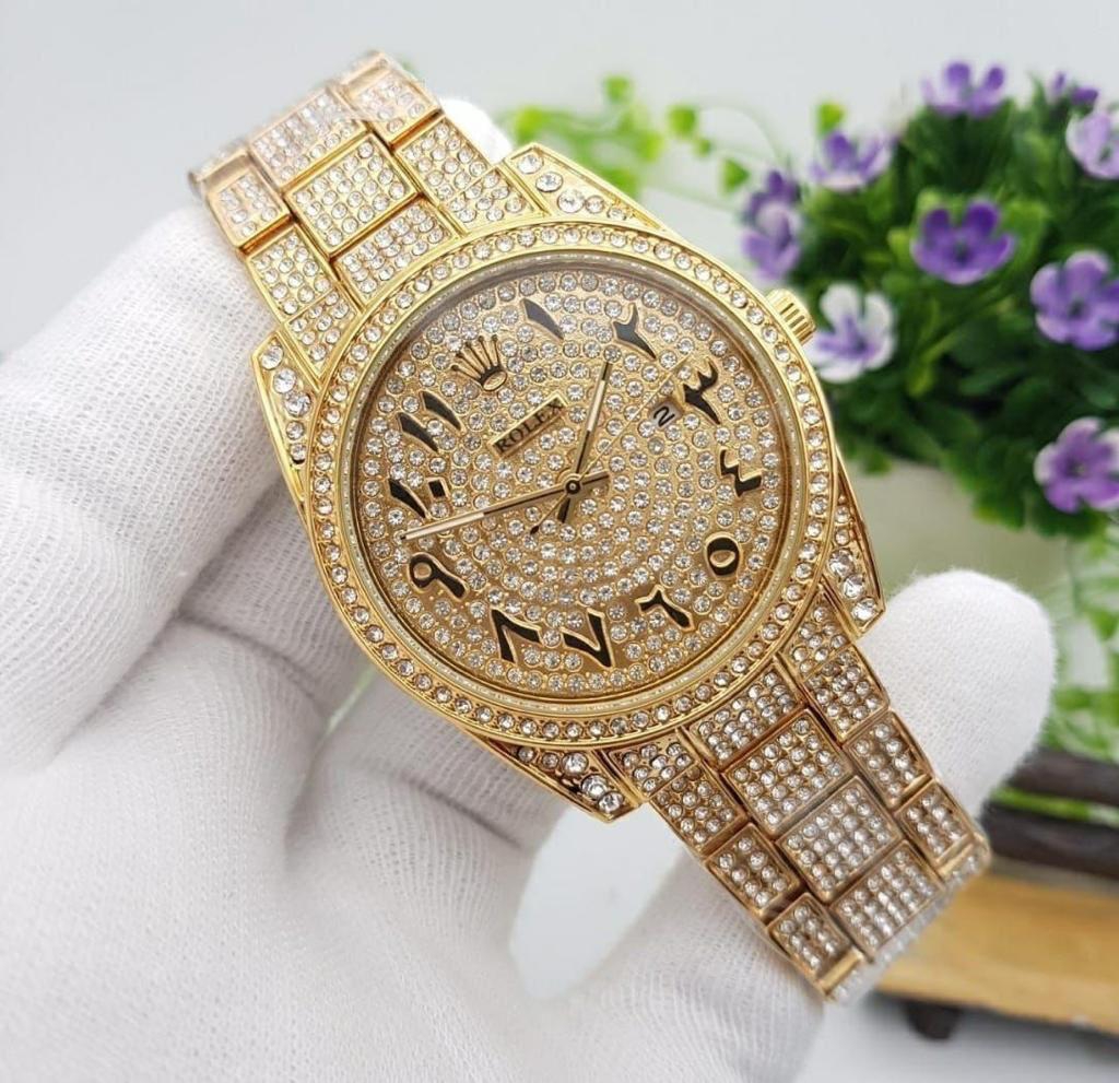 Rolex Diamond Studded Watch