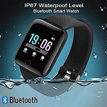 Smart Watch Id116  - Black