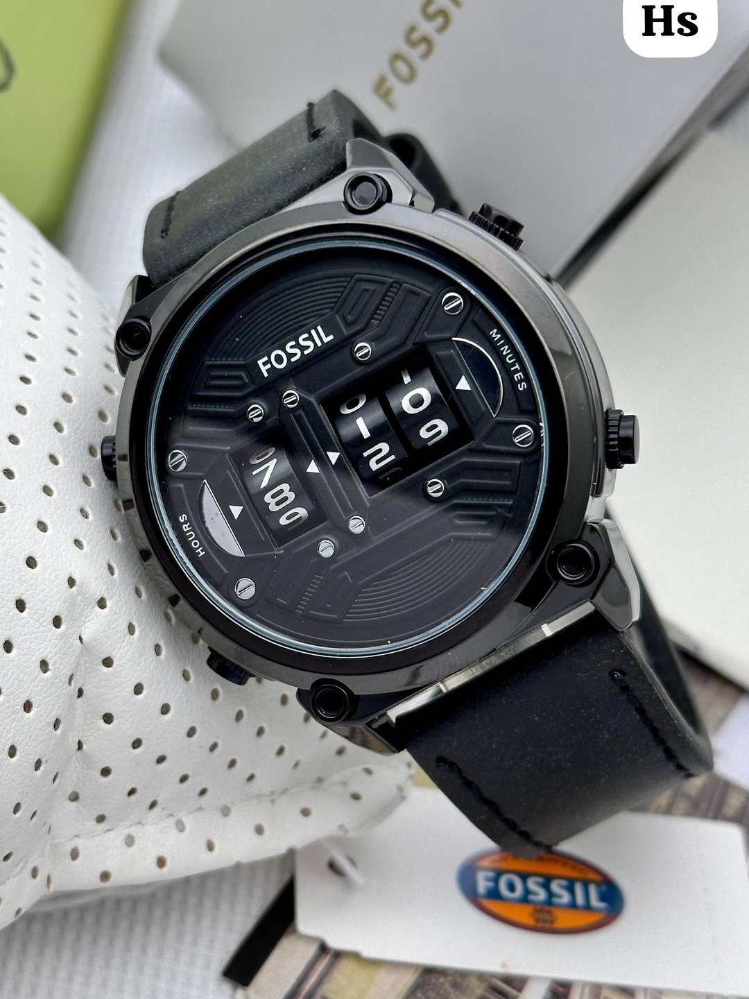 Fossil*Rotor#Quartz movement #Model sporty#Gender- men’s Refuses  - Black