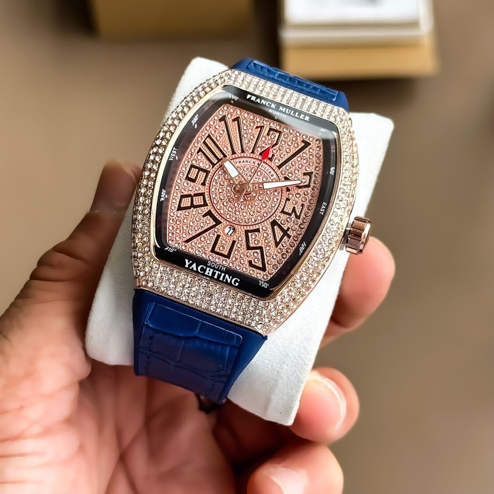 Franck Muller Yachting Blue