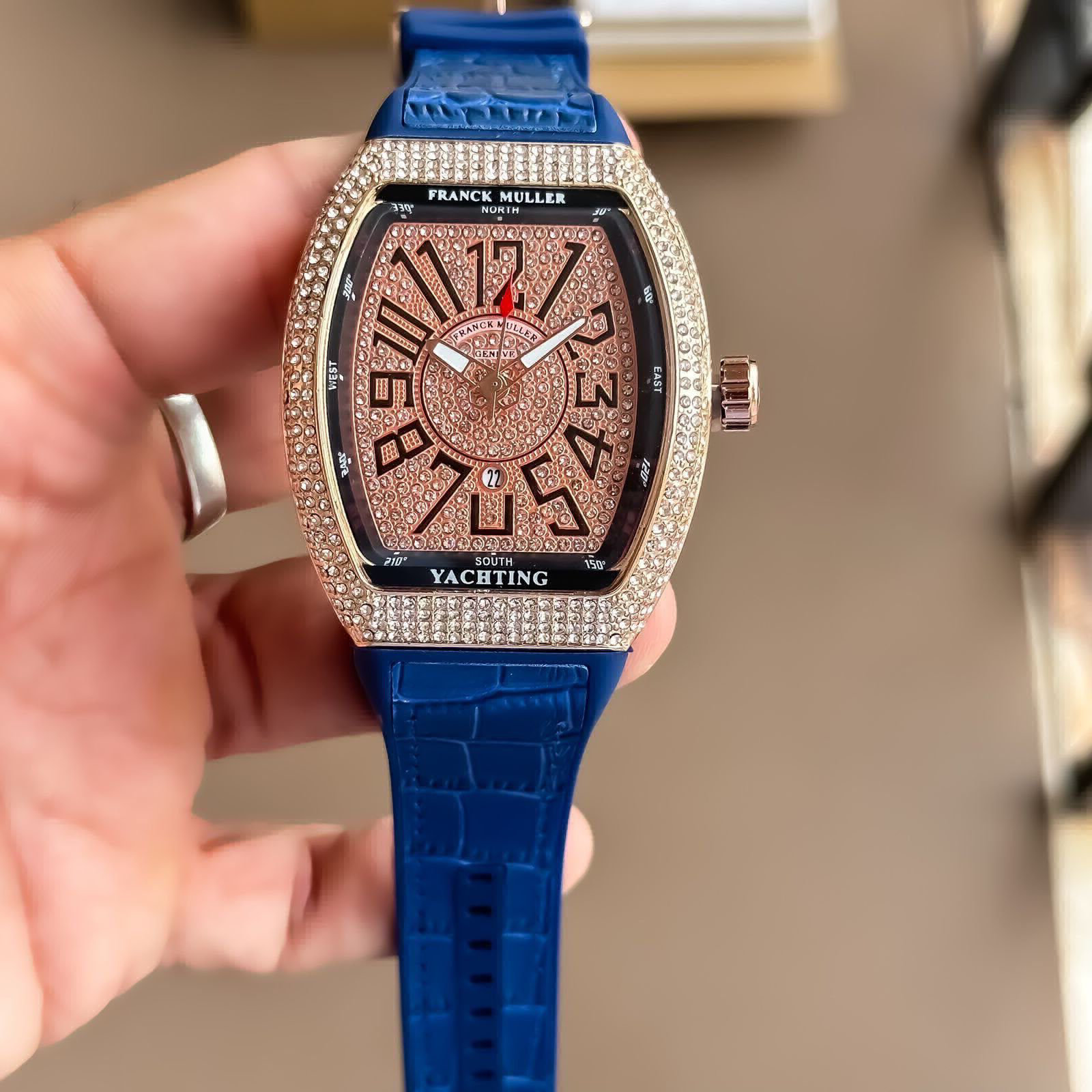 Franck Muller Yachting Blue