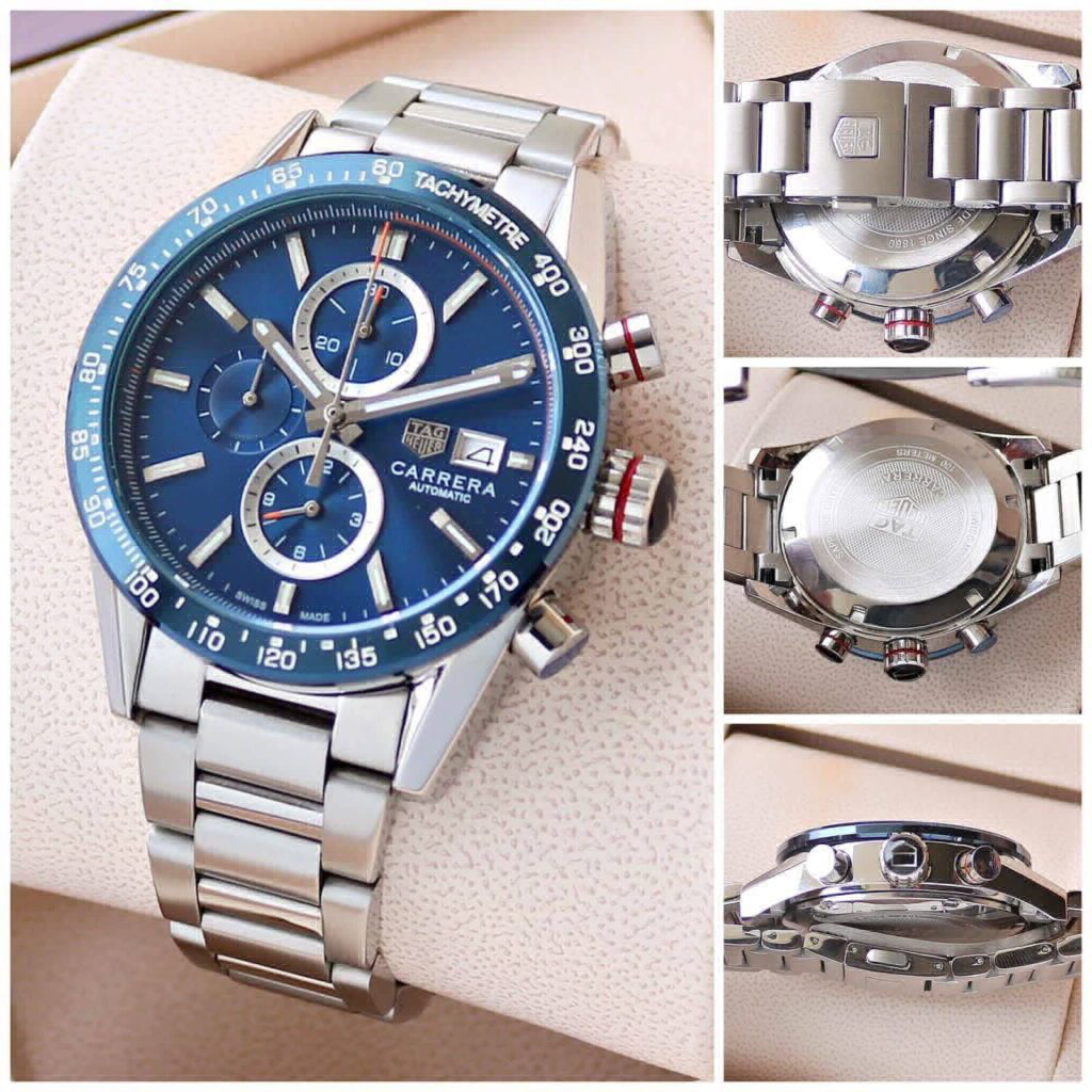 TAG Heuer chronograph Blue Dial