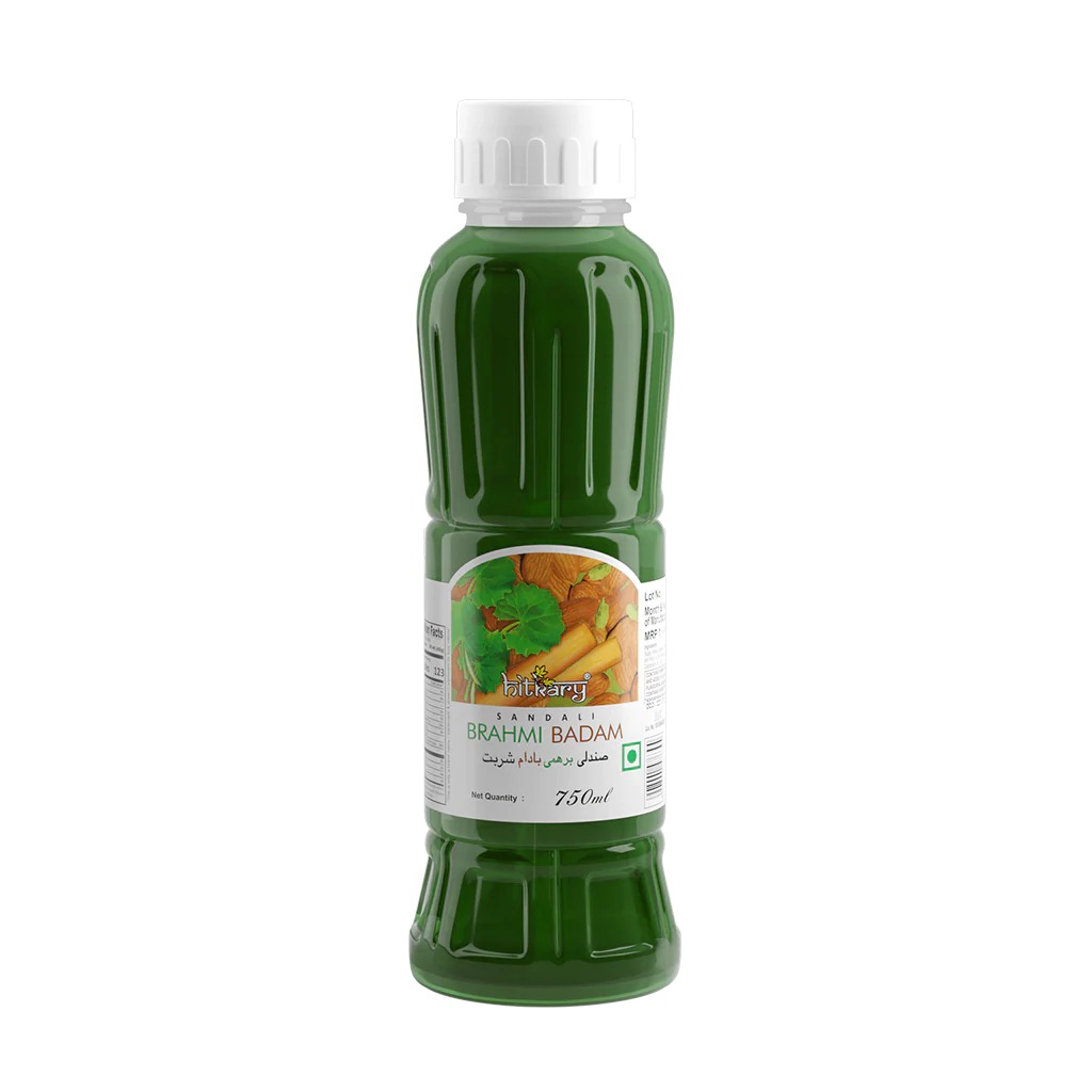 HITKARY SANDALI BRAHMI BADAM 750ML 