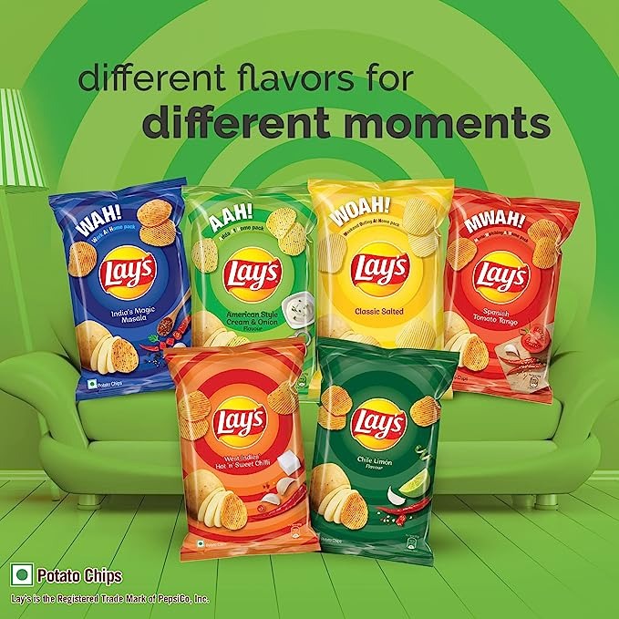 LAYS CREAN & ONION CHIPS