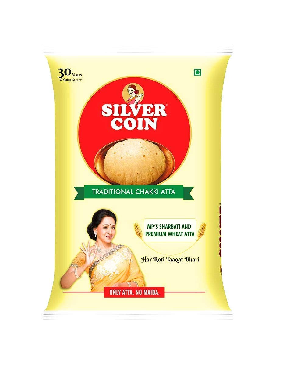 SILVER COIN TRADITIONAL CHAKKI ATTA 5kg