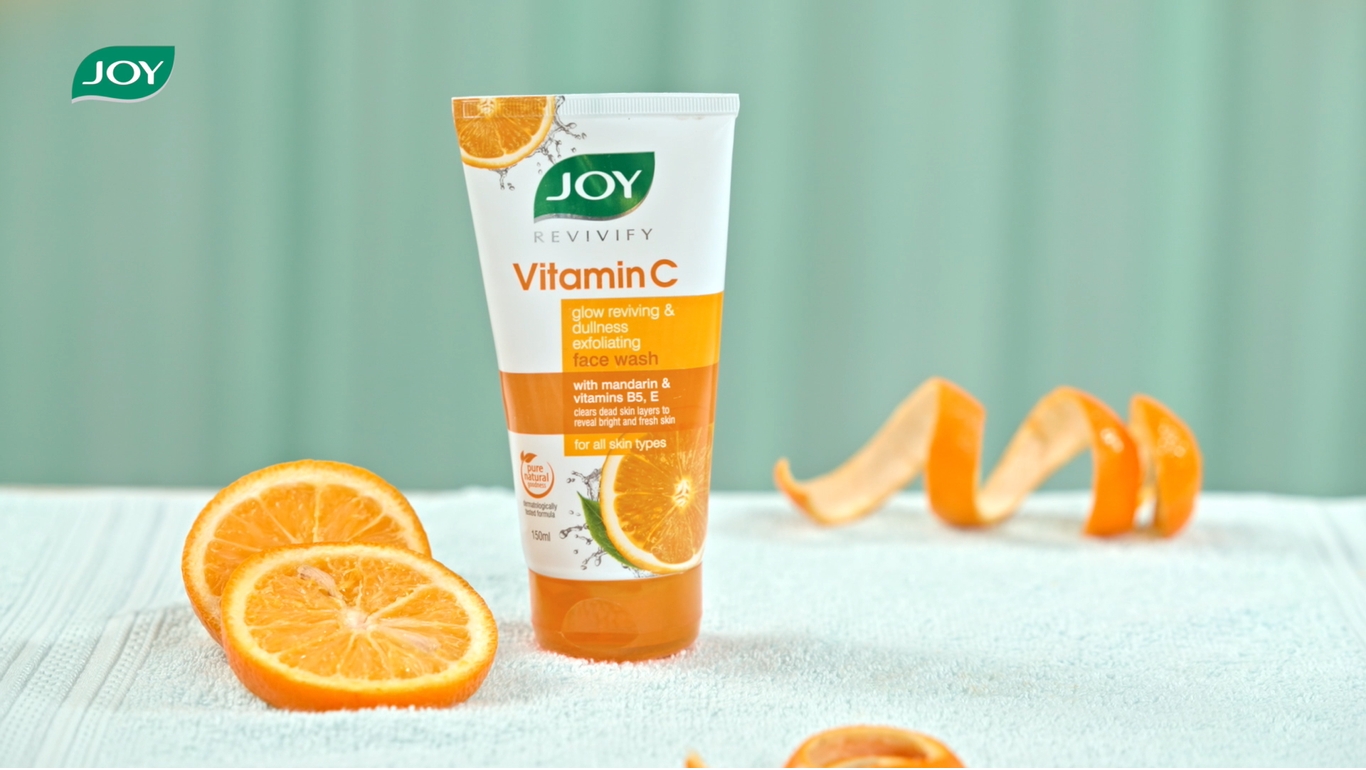 JOY VITAMIN C FACE WASH FOR ALL SKIN TYPES 150ML