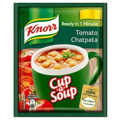 KNORR INSTANT SOUP TOMATO CHATPATA  - 16gm