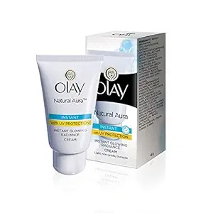 OLAY NATURAL AURA INSTANT GLOWING RADIANCE CREAM 