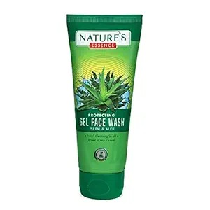 NATURES ESSENCE PROTECTING GEL FACE WASH NEEM & ALOE 50ML