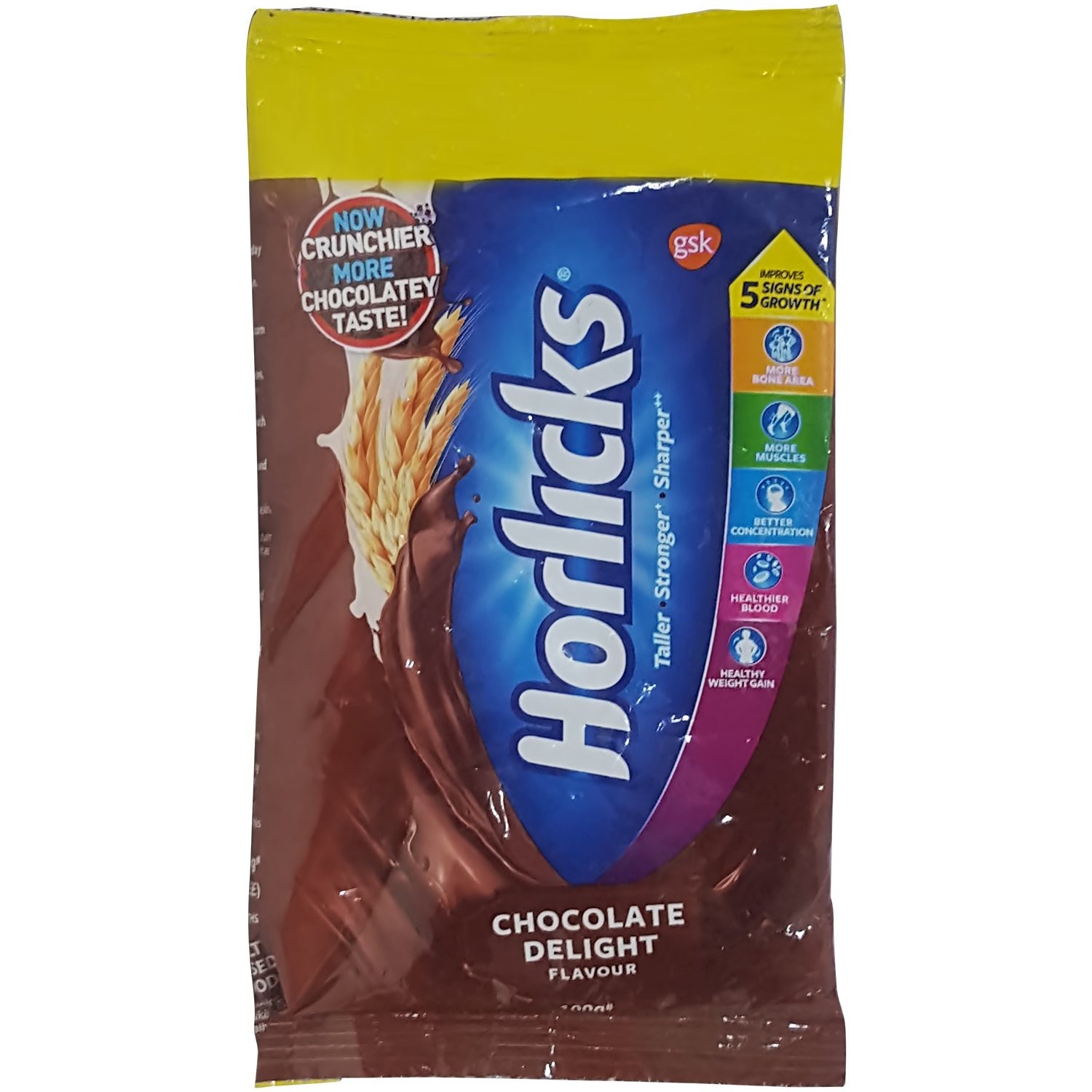 HORLICKS CHOCOLATE DELIGHT FLAVOUR 75GM