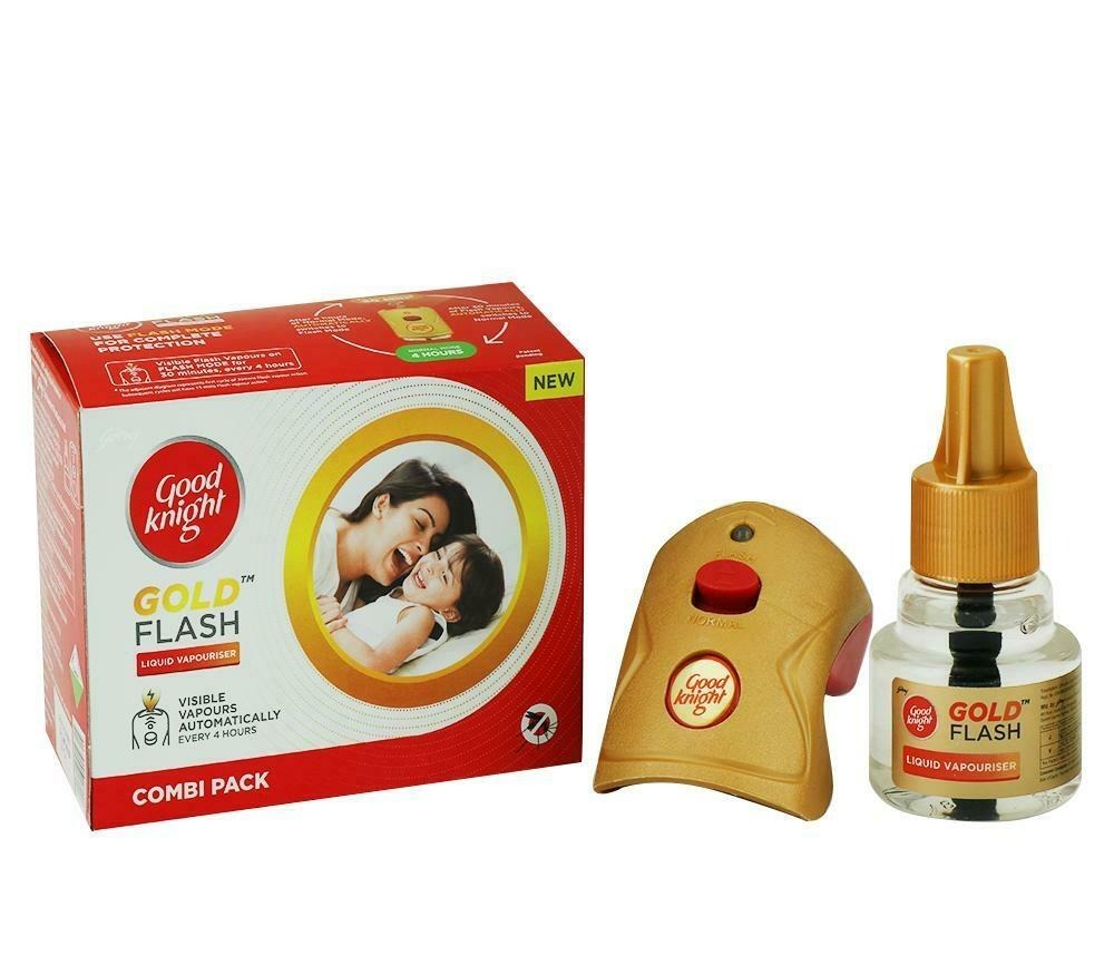 Good Knight Gold Flash Mosquito Repellent Refill+Machine