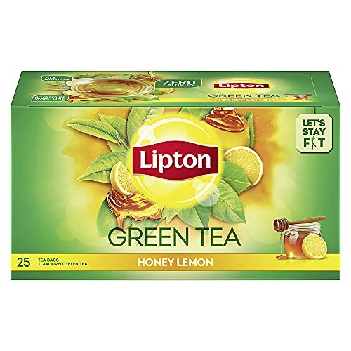 LIPTON HONEY LEMON GREEN TEA BAGS B2C