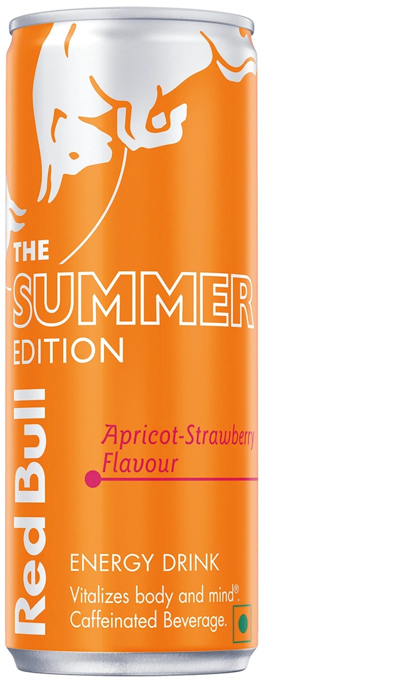 Red Bull Energy Drink The Summer Edition, Apricot-Strawberry Flavour B2C