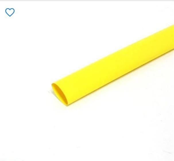 2m 5mm Woer Heat Shrink Tube - Yellow