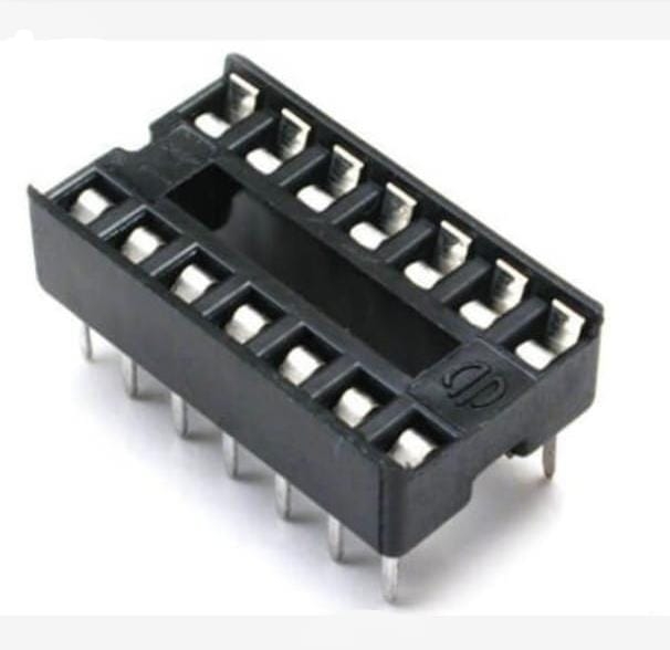 16 Pin DIP IC Base Socket Connector - R38