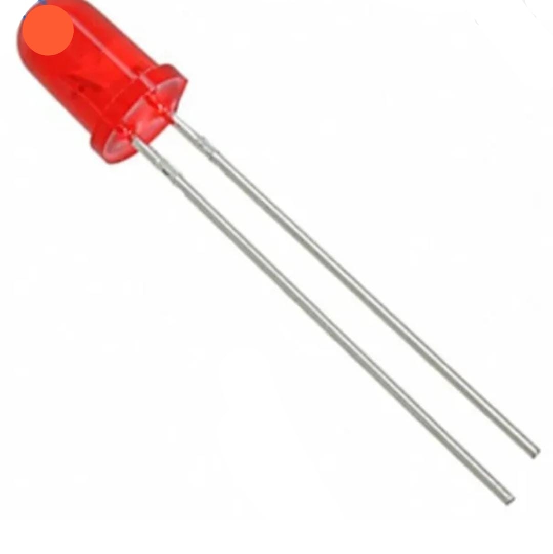 5mm Light Emitting Diode Red Colour LED - r95